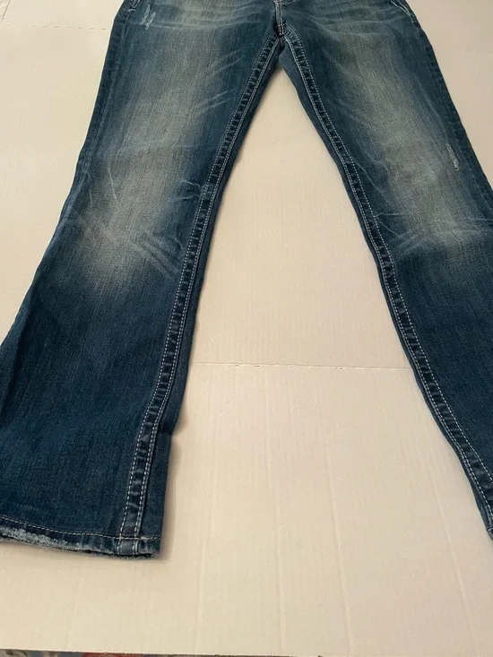 Miss Me Women’s Dark Blue Bootcut Jeans - Picture 11 of 13